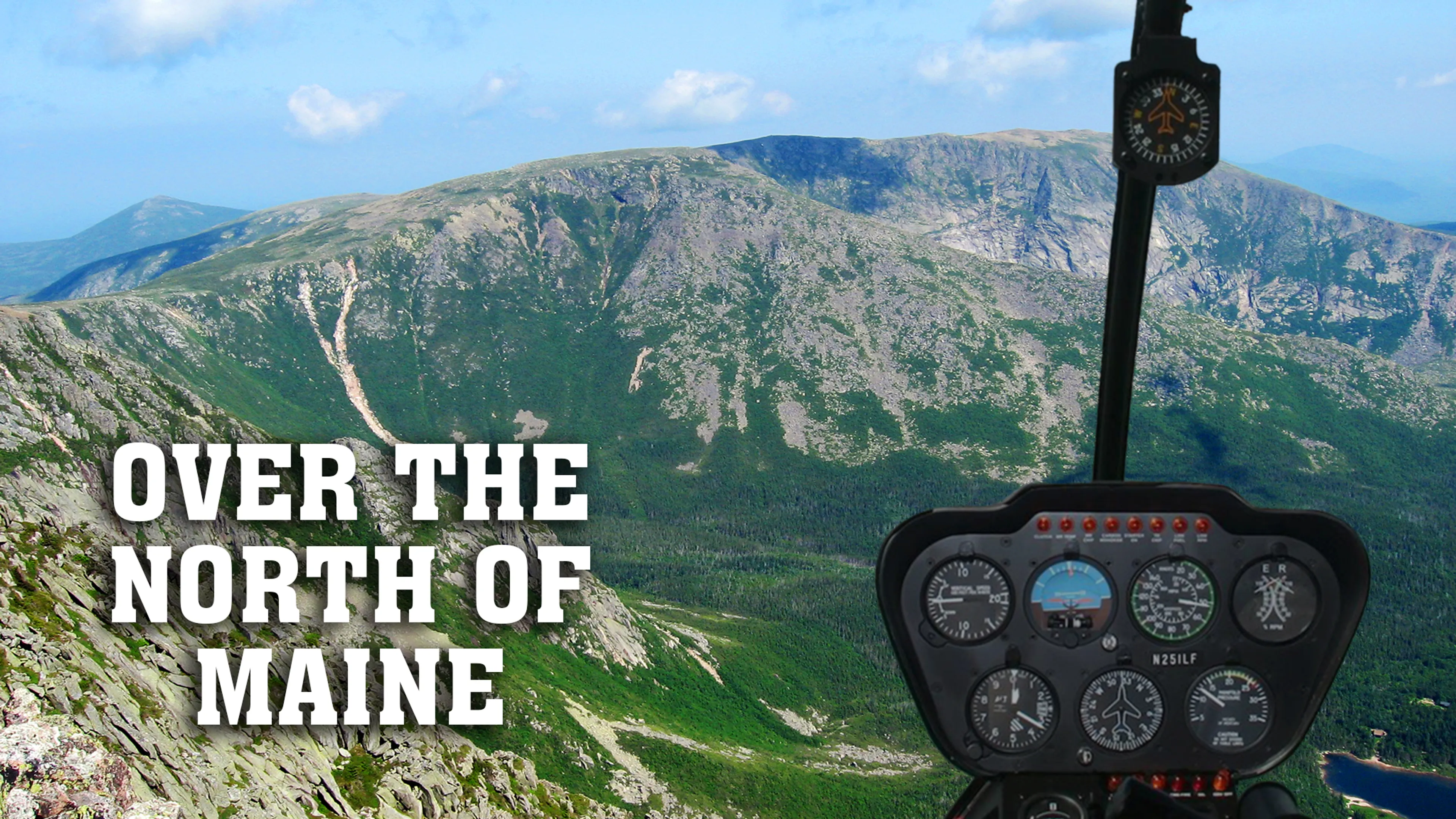 Over the North of Maine poster